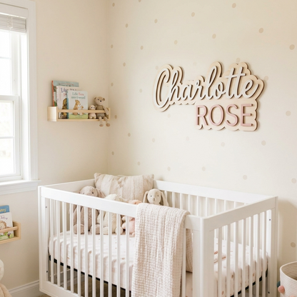 Double Name Wall Plaques