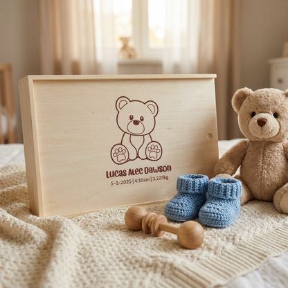 Keepsake Box - Teddy Bear