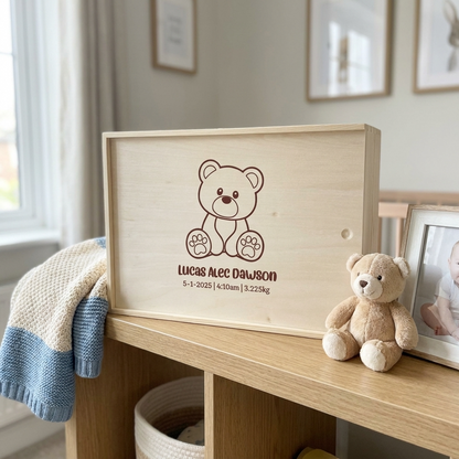 Keepsake Box - Teddy Bear
