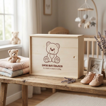 Keepsake Box - Teddy Bear