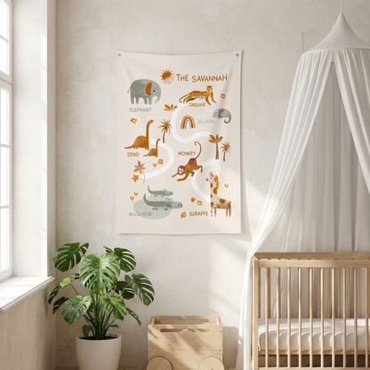 Safari Canvas Wall Hang