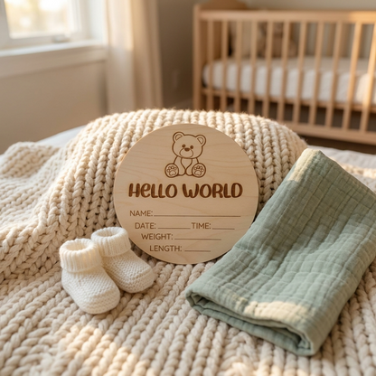 hello world teddy bear