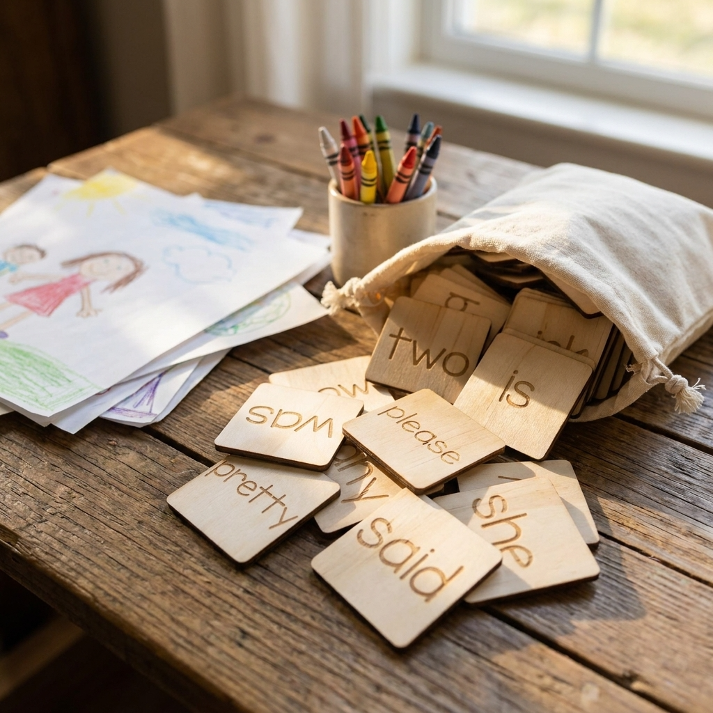 My First 110 Wooden Sight Words