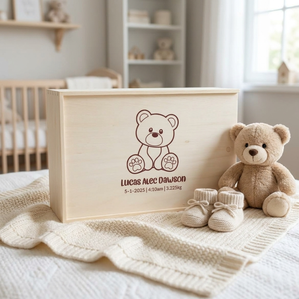 Keepsake Box - Teddy Bear