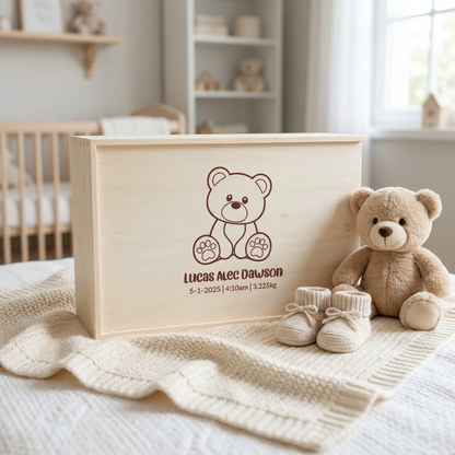 Keepsake Box - Teddy Bear
