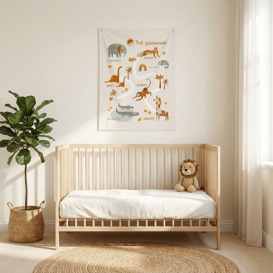 Safari Canvas Wall Hang