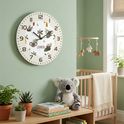 Personalised Clock - Jungle
