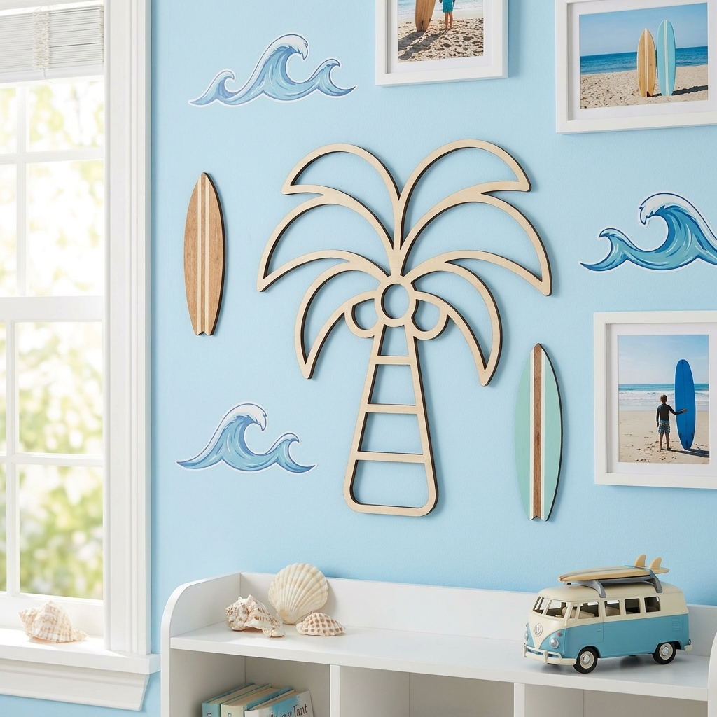 Palm Tree Wall Decal