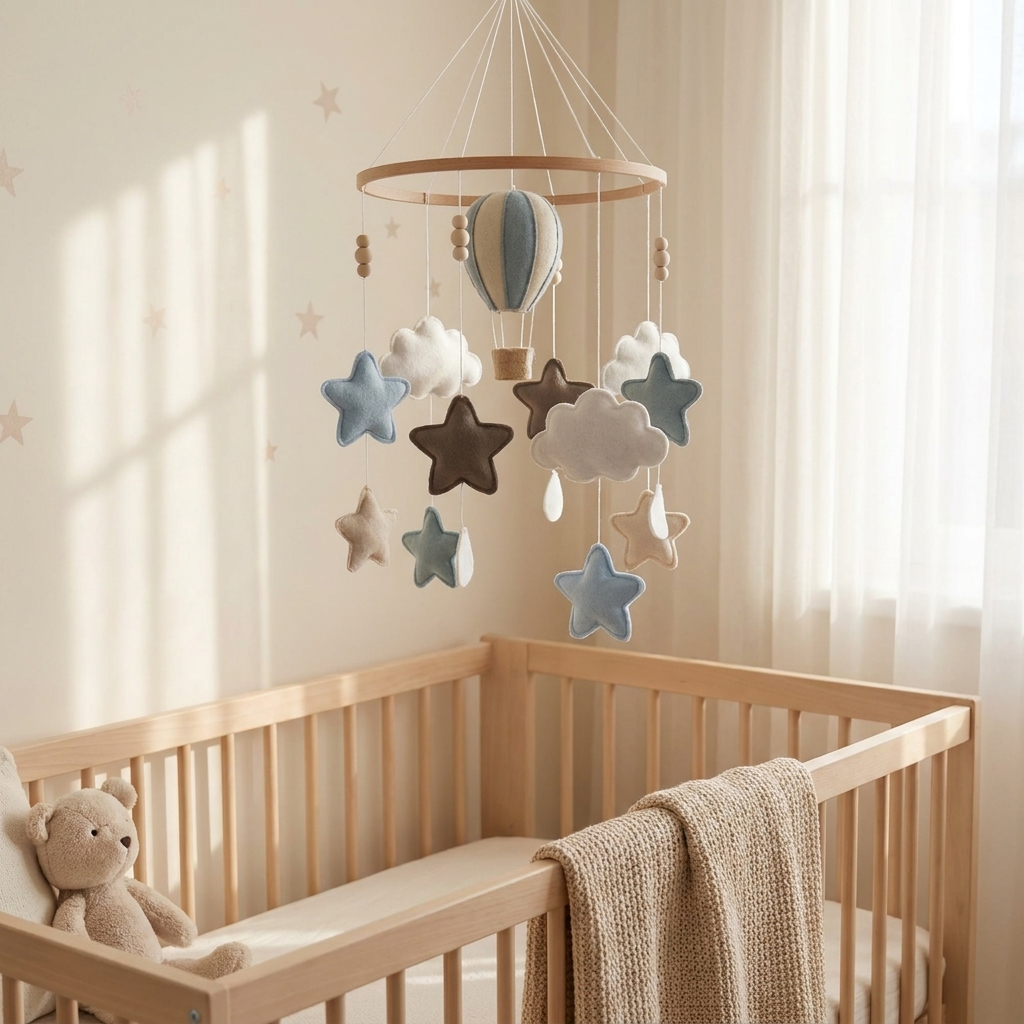Hot Air Balloon Nursery Mobile