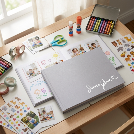 Personalised Scrapbook - Heart