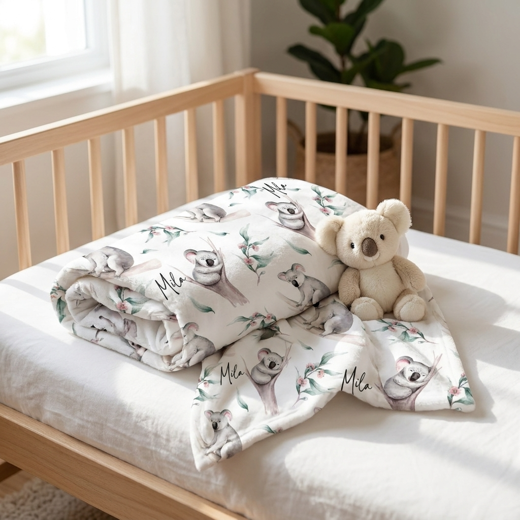 Blanket - Personalised Koala