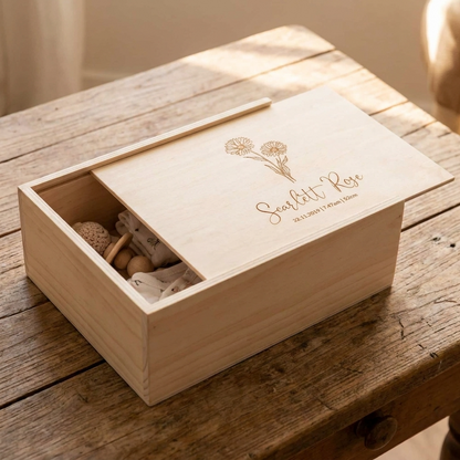 Keepsake Box - Birth Flower