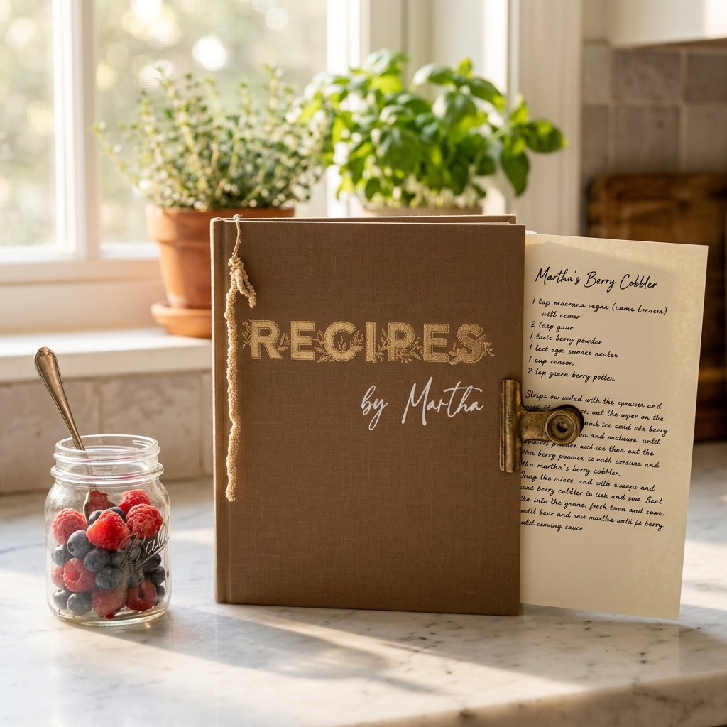 Personalised Recipe Book