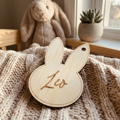 Easter Tag - Bunny Head
