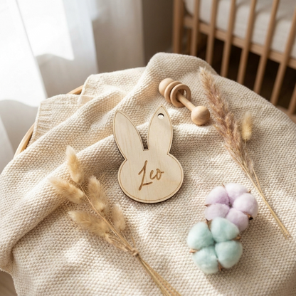 Easter Tag - Bunny Head
