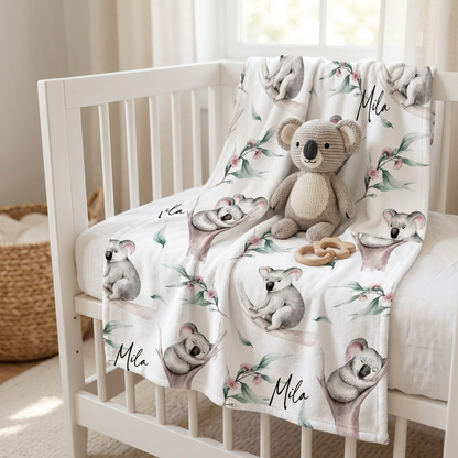 Blanket - Personalised Koala