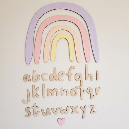 Rainbow Wall Decal - Pastels