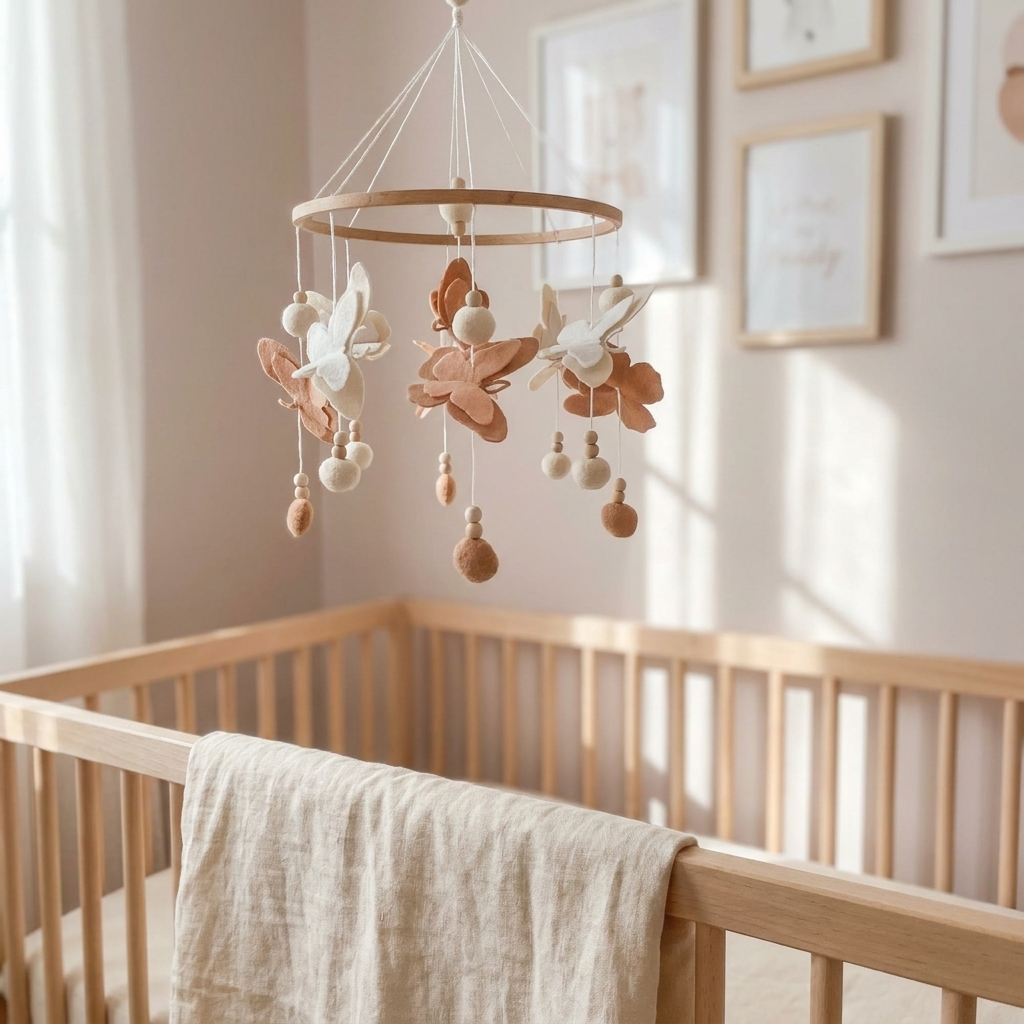 Butterfly Nursery Mobile - PRE ORDER SHIP MID NOV 2026