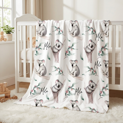 Blanket - Personalised Koala