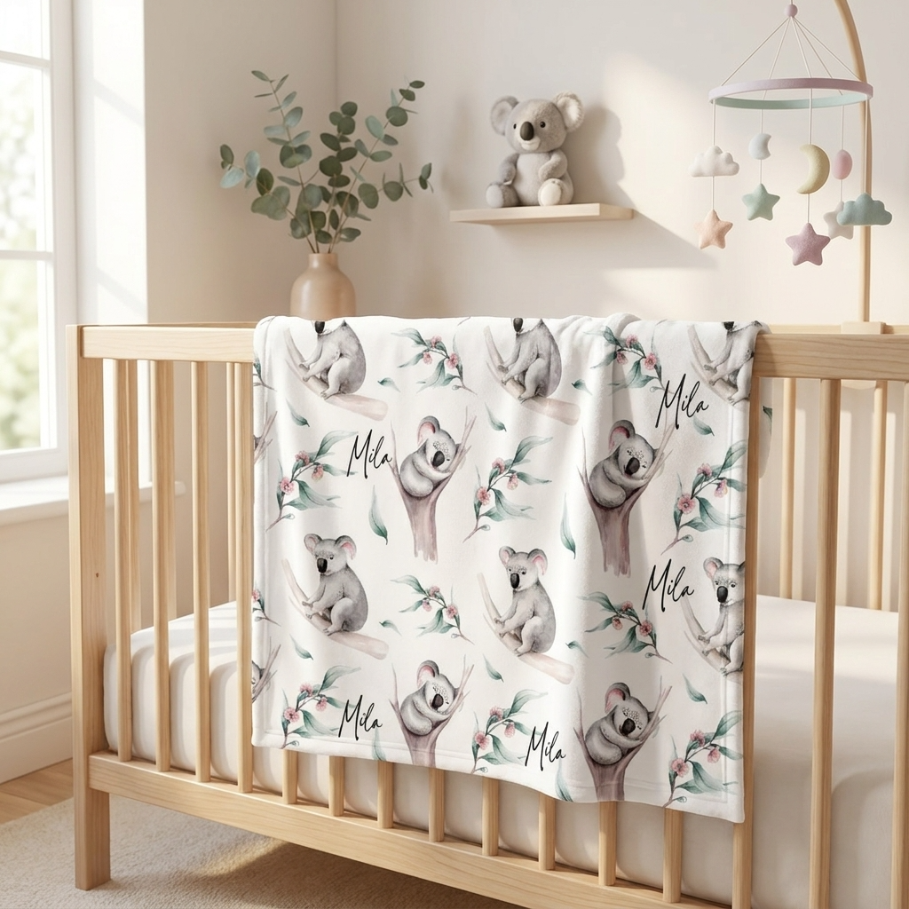 Blanket - Personalised Koala