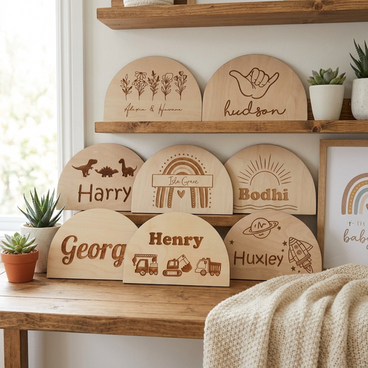 Personalised Arch Sign - Various Designs