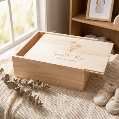 Keepsake Box - Birth Flower