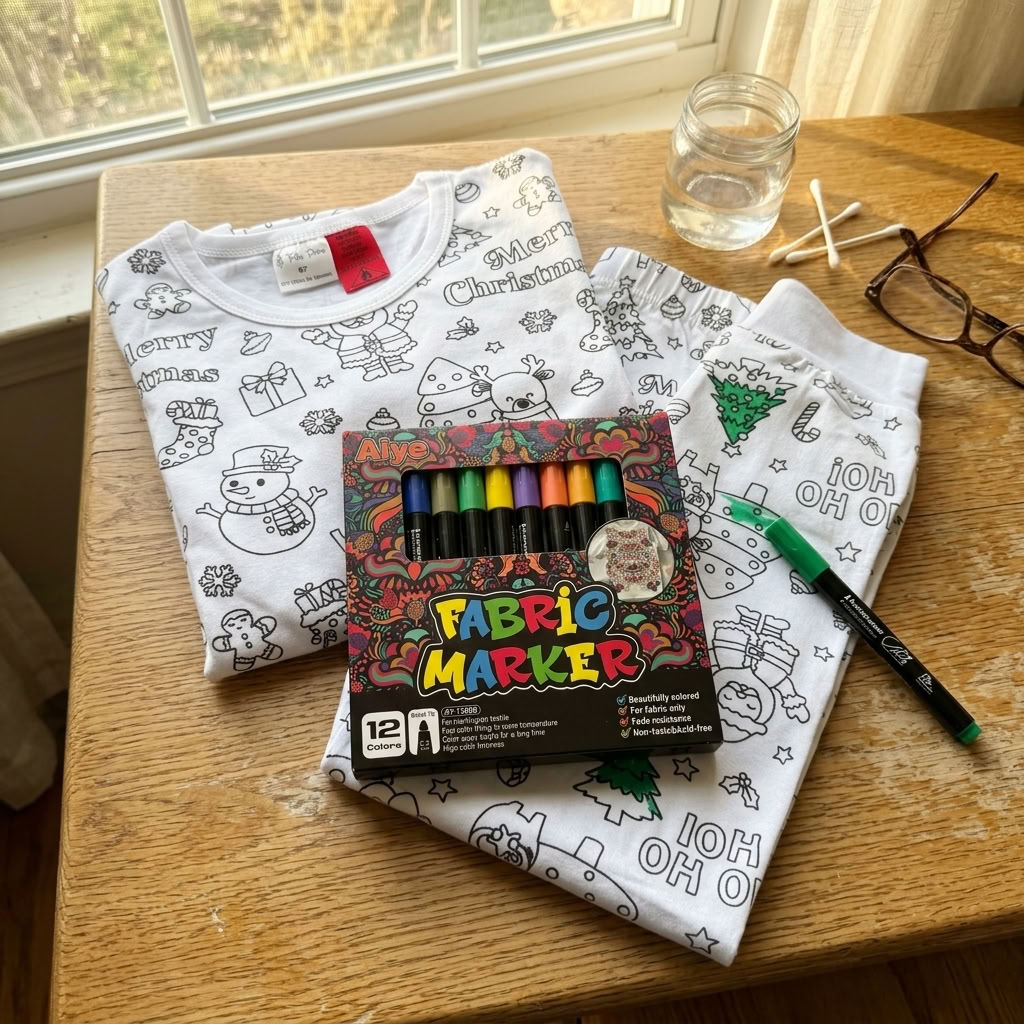 Christmas Drawing Pajamas
