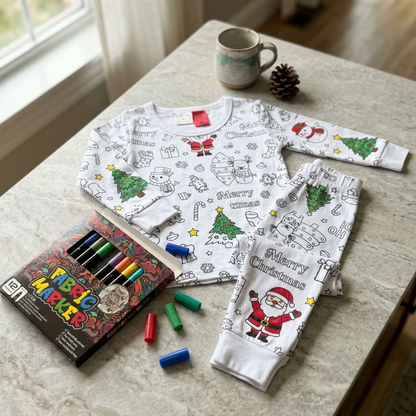 Christmas Drawing Pajamas