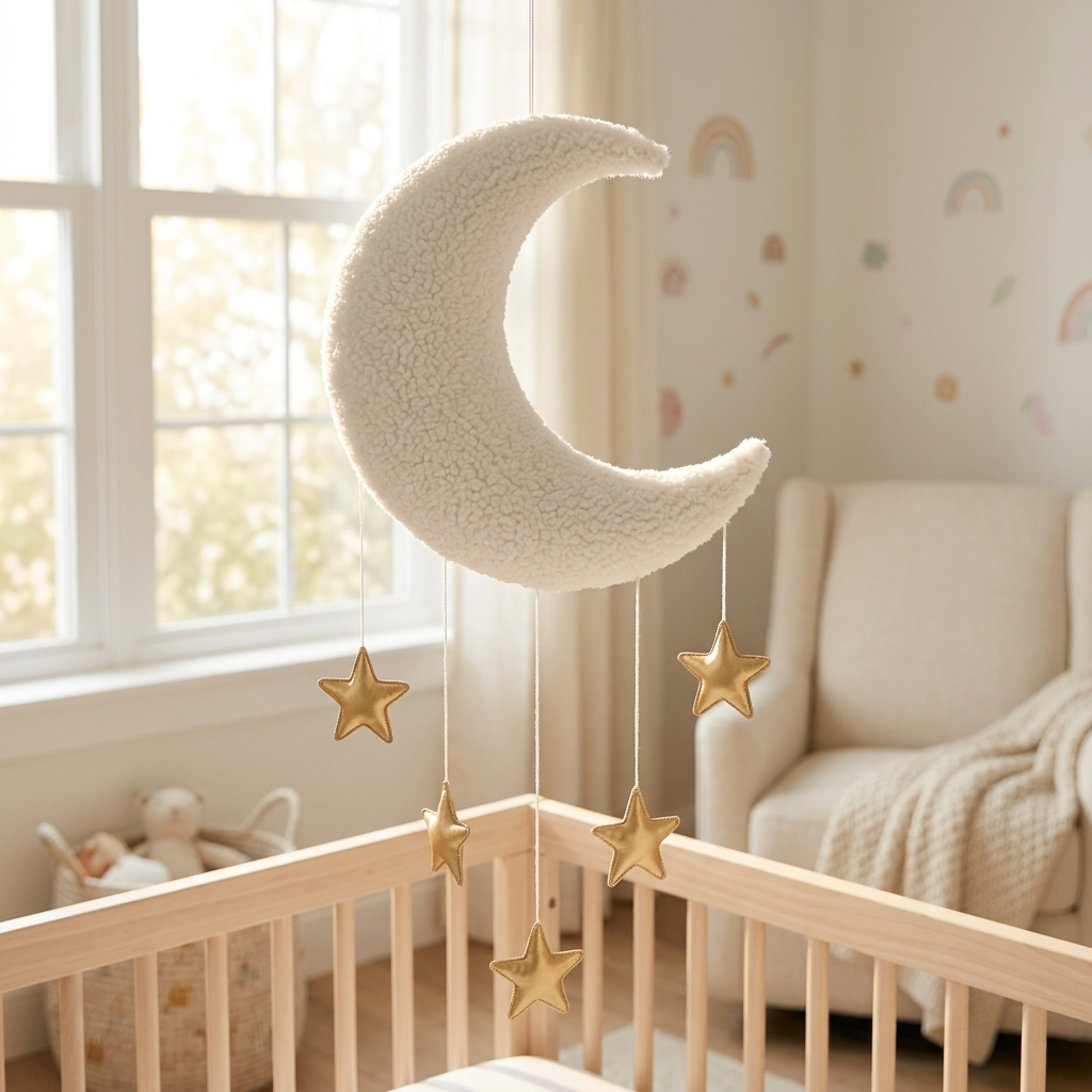 Moon & Stars Nursery Mobile