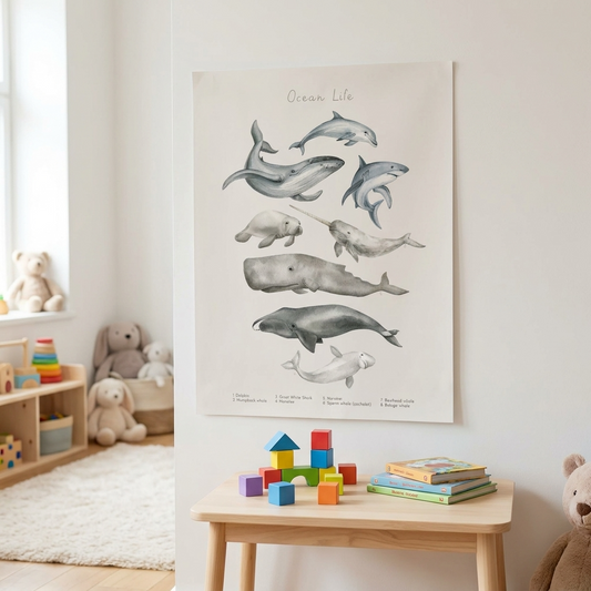 Ocean Canvas Wall Hang