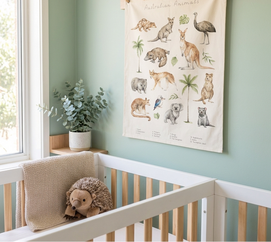Australian Animals Canvas Wall Hang