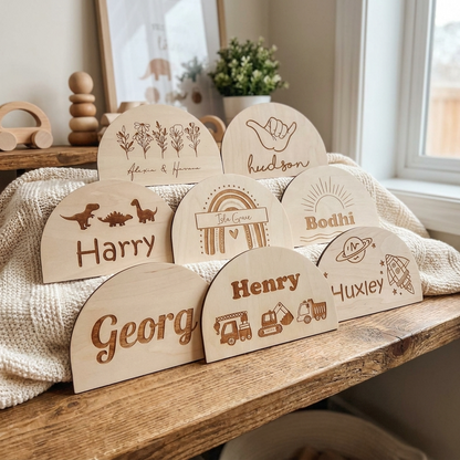 Personalised Arch Sign - Various Designs