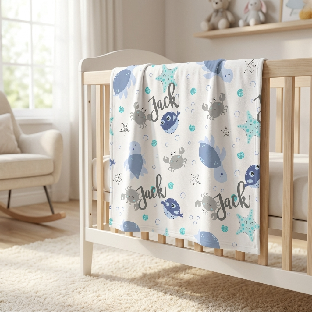Blanket - Sea Animals
