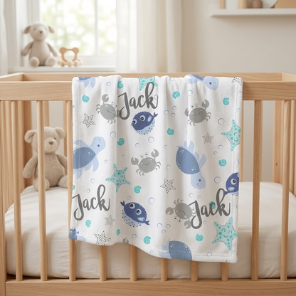 Blanket - Sea Animals
