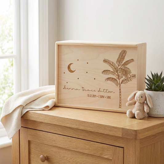 Keepsake Box - Palm Tree
