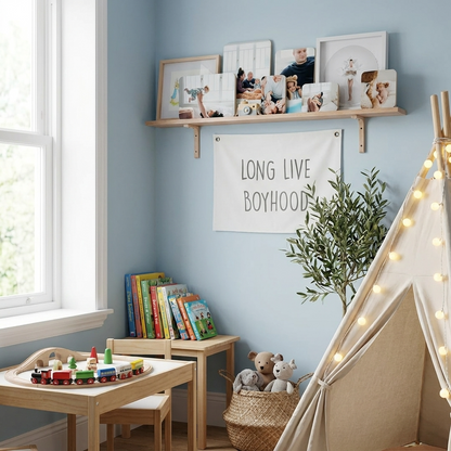 Long Live Boyhood Canvas Wall Hang
