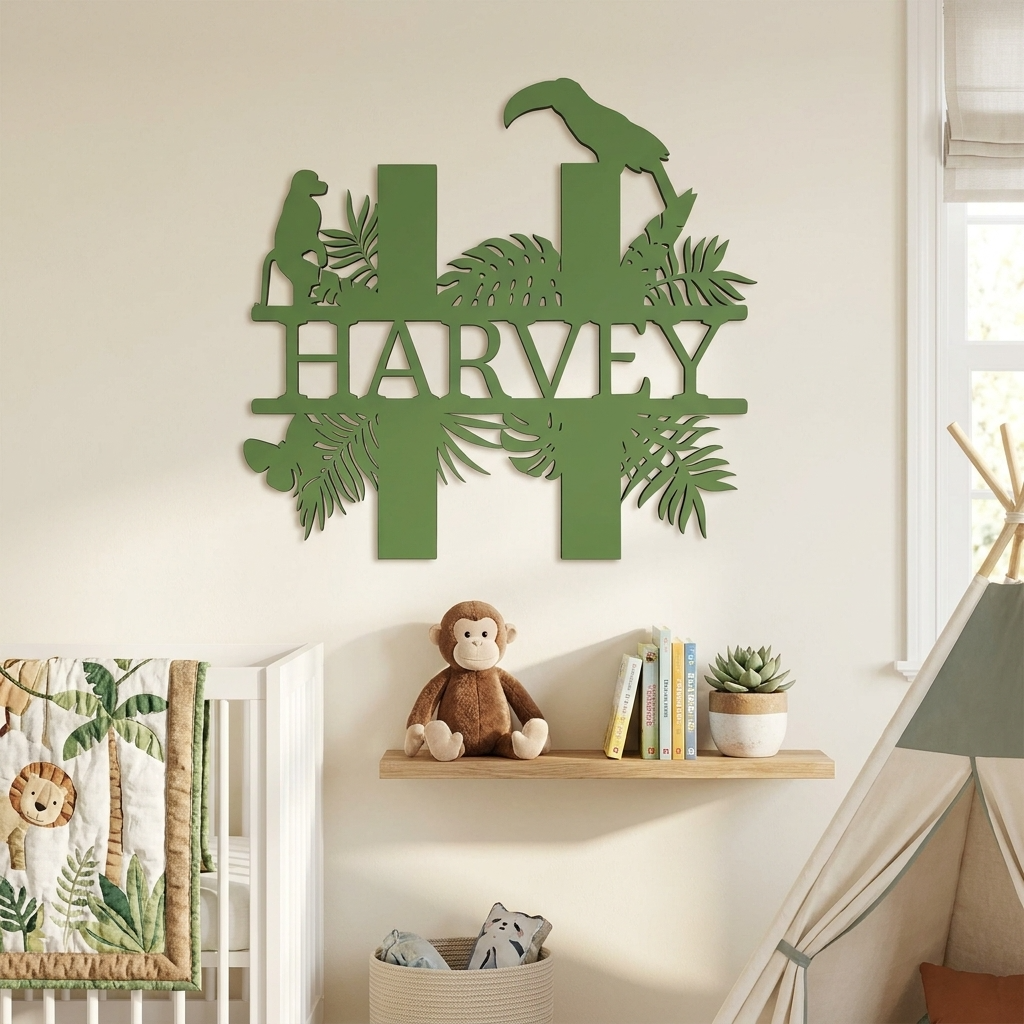 Jungle Letter Name
