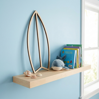 Surfboard Wall Decal