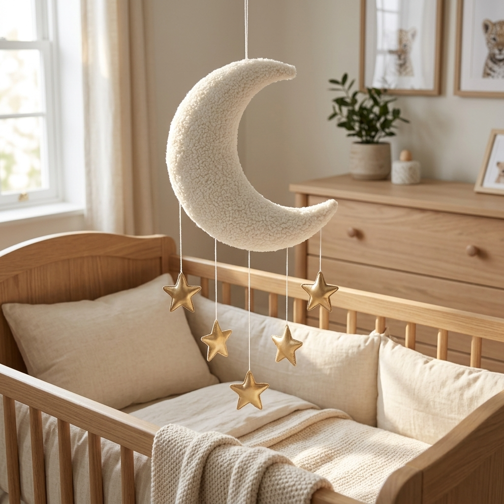 Moon & Stars Nursery Mobile