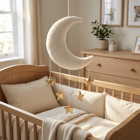 Moon & Stars Nursery Mobile