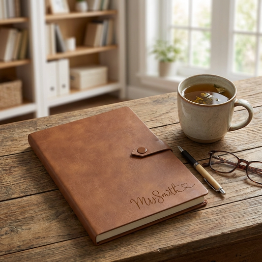 Personalised Note Book - Heart