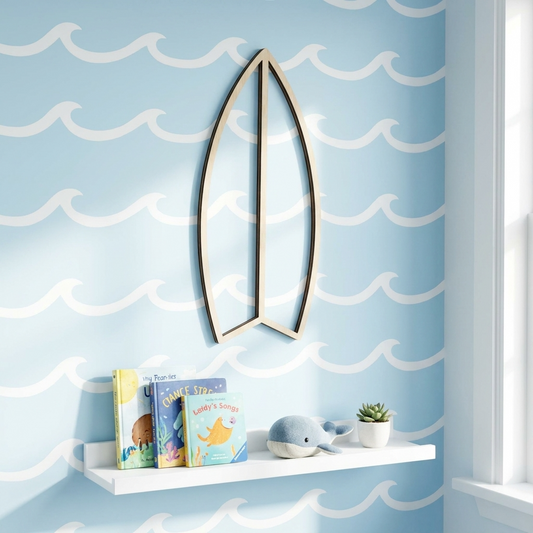 Surfboard Wall Decal