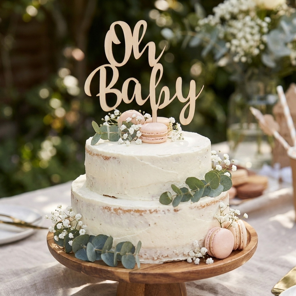 Oh Baby Cake Topper