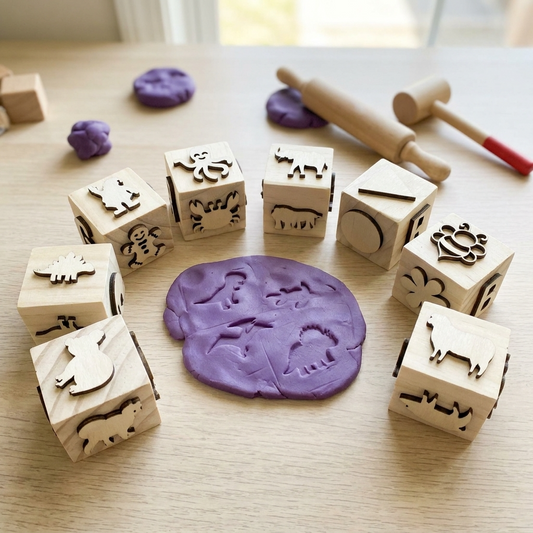 Wooden Stamp Blocks