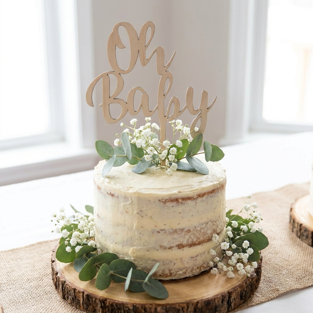 Oh Baby Cake Topper