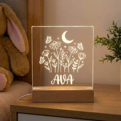 Floral Night Light