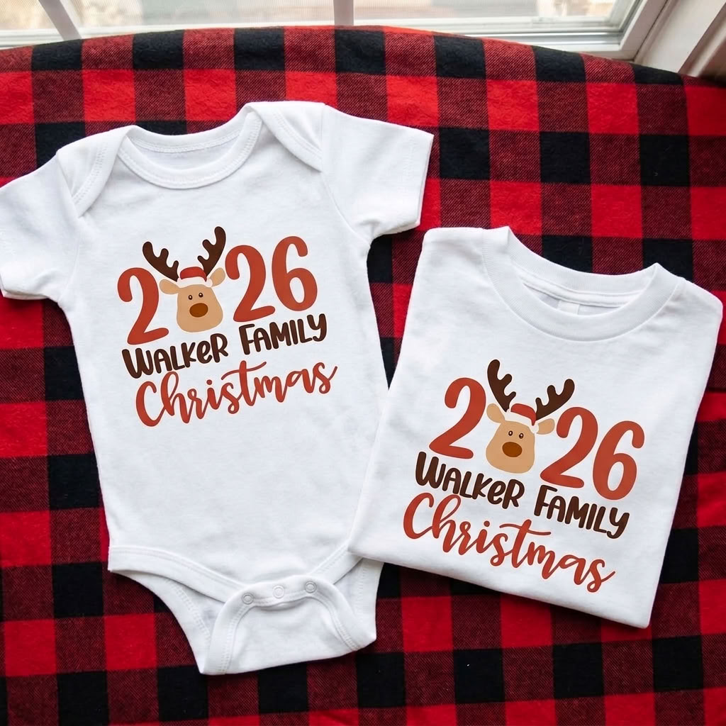 Christmas T-Shirt - 2026 Reindeer