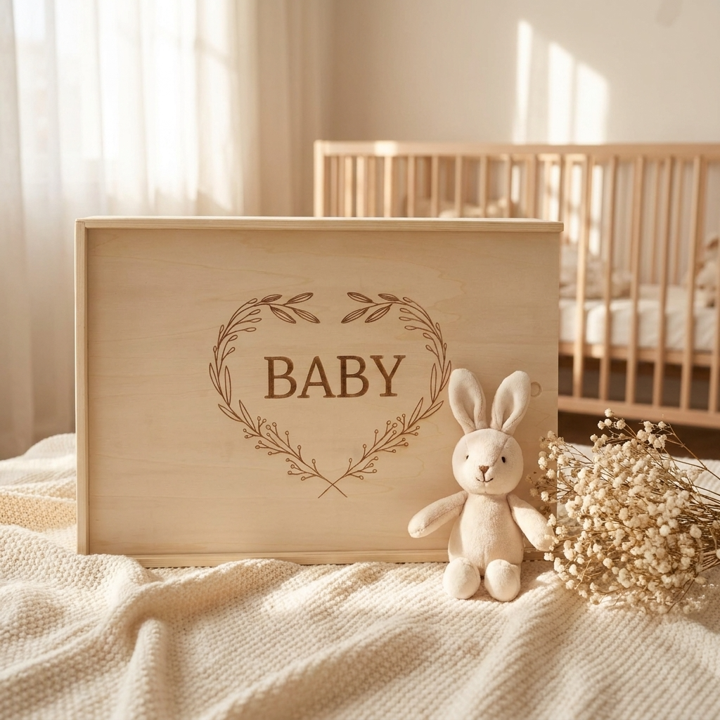 Keepsake Box - Baby Heart