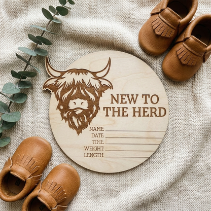 New to the Herd Birth Disc