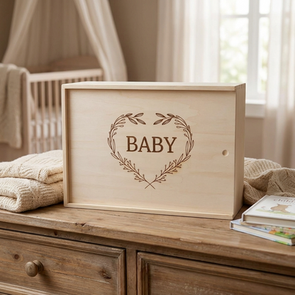 Keepsake Box - Baby Heart